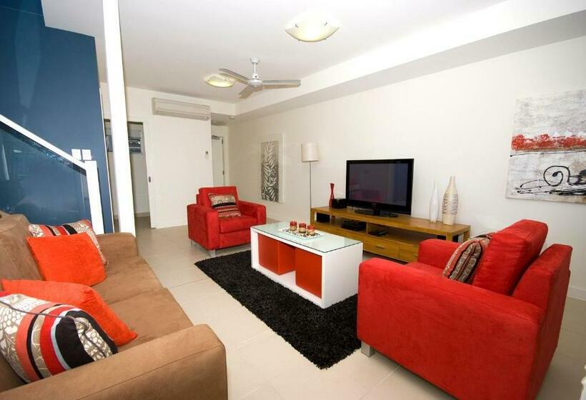 침실 3개 바다 전망 아파트, Beachside Magnetic Harbour Apartments