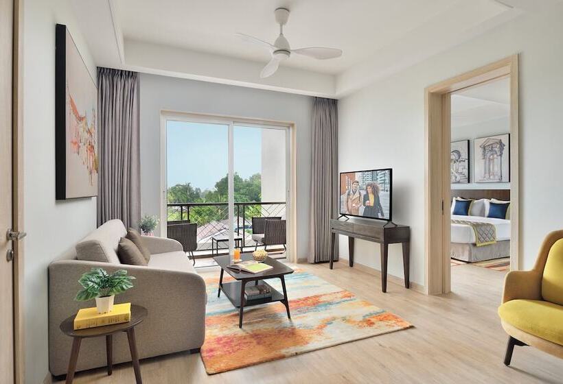 Апартаменты Премиум 1 Спальня, Citadines Arpora Nagoa Goa