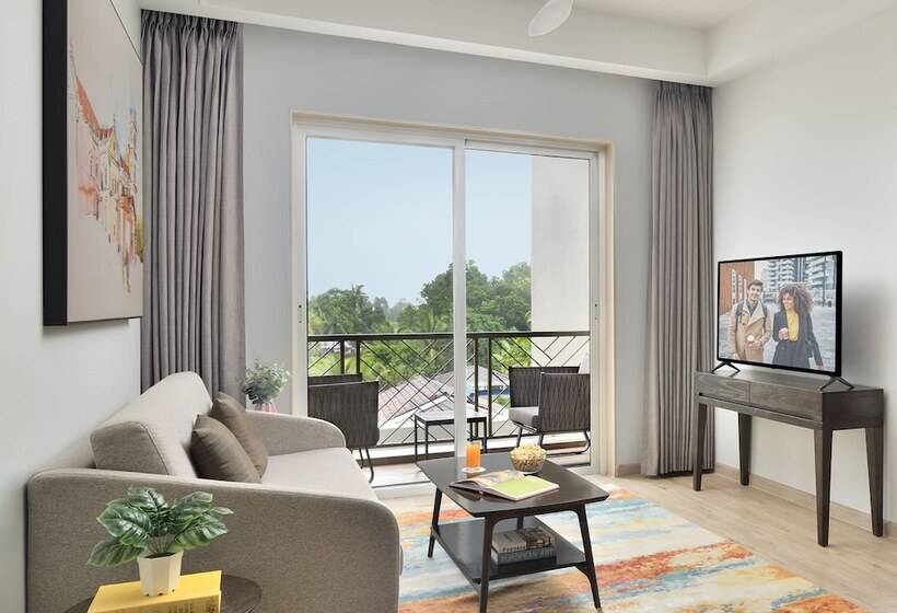 Апартаменты Ejecutiva 2 Спальни, Citadines Arpora Nagoa Goa