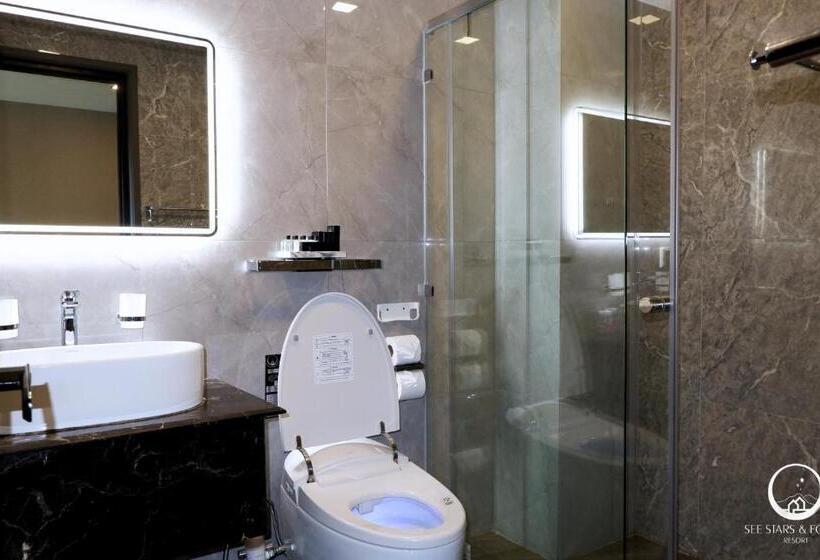 Стандартный Номер Кровать Кинг, See Stars & Forest Resort