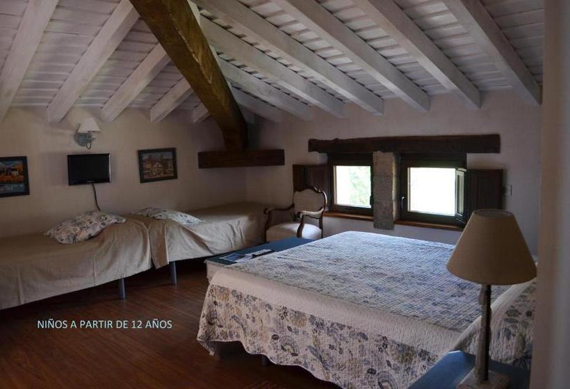 Habitación Cuádruple Estándar, Posada Rural Lindos Sueños