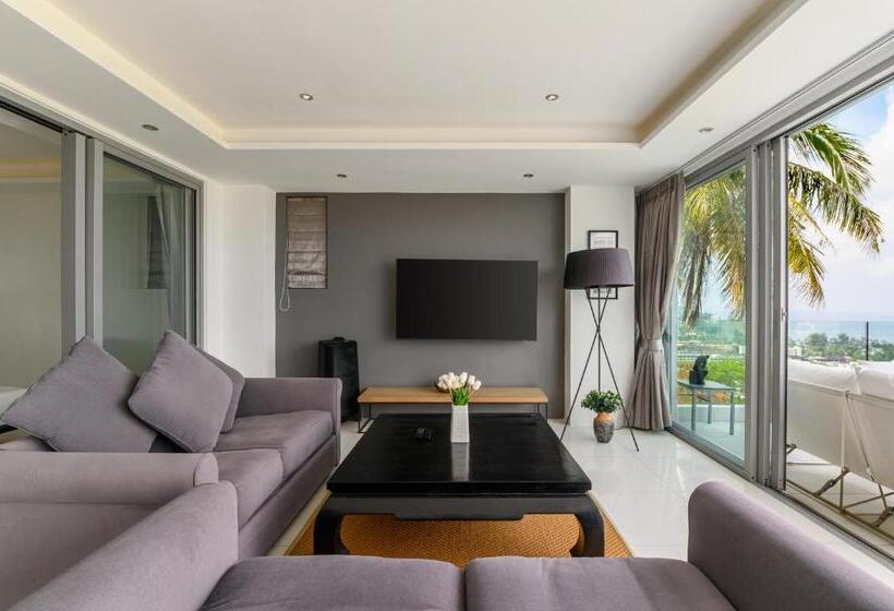 침실 1개 디럭스 아파트, The View Phuket By Resava