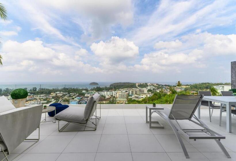 침실 1개 디럭스 아파트, The View Phuket By Resava