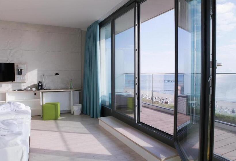 주니어 스위트 바다 전망, Seetelhotel Kaiserstrand Beach