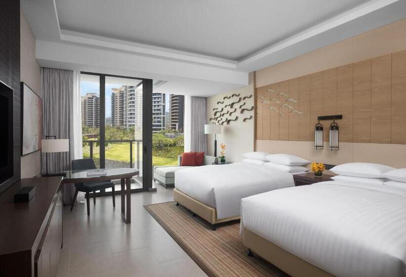 Номер Стандарт с Балконом Вид на Сад, Marriott Resort Xiangshui Bay