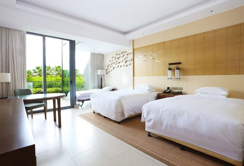 Номер Стандарт 2 Двуспальные Кровати, Marriott Resort Xiangshui Bay