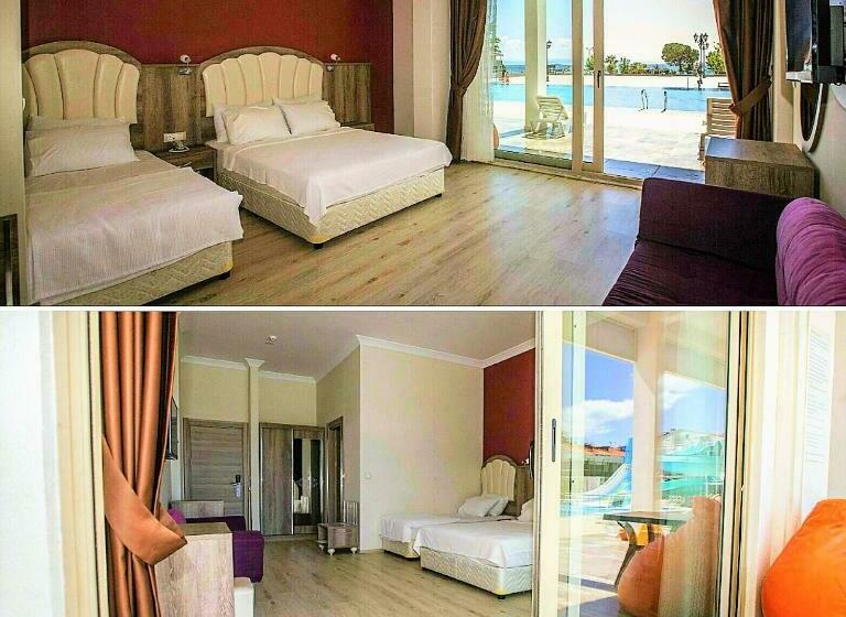 Трехместный Номер Стандарт Вид на Бассейн, Cetin Prestige Resort