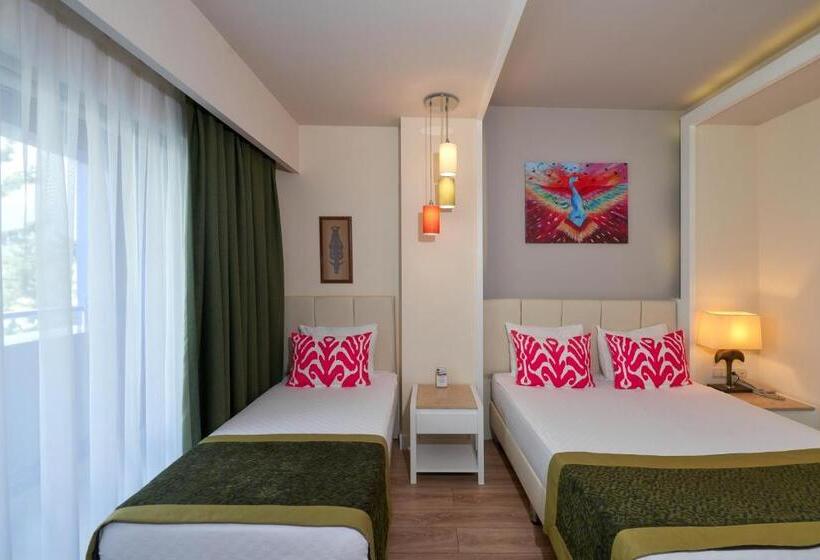 اتاق استاندارد با چشم‌انداز دریا, Orange County Alanya