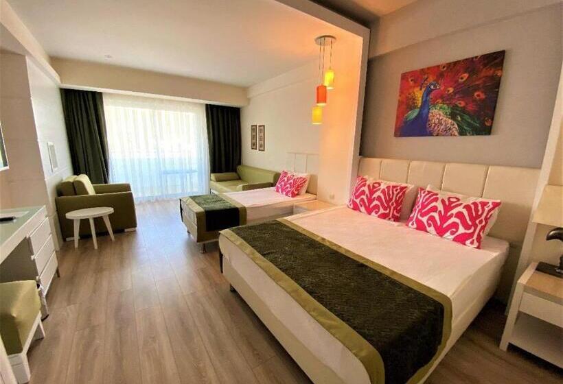 اتاق استاندارد با چشم‌انداز دریا, Orange County Alanya