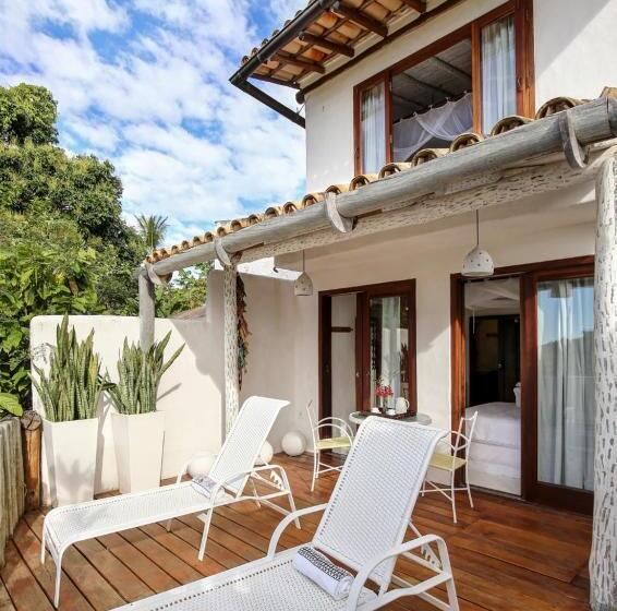 Suíte com Terraço, Pousada Hospedaria Do Quadrado