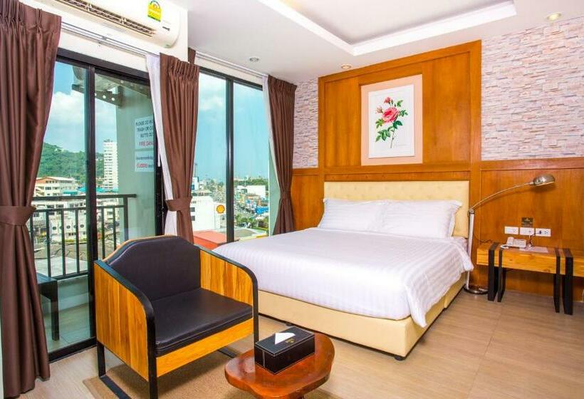 اتاق استاندارد با بالکن, Triple B Boutique Residence