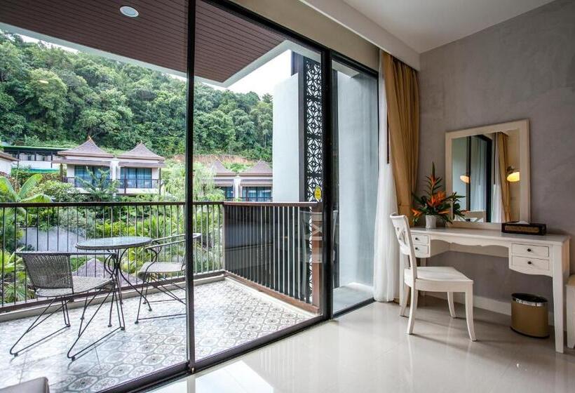 اتاق لوکس با چشمانداز استخر, Hula Hula Resort, Ao Nang  Sha Extra Plus