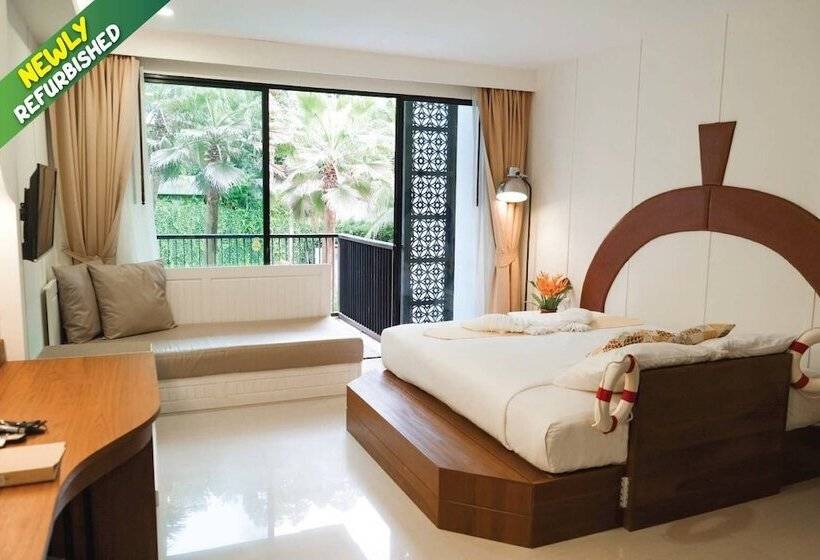 풀장 전망 디럭스 룸, Hula Hula Resort, Ao Nang  Sha Extra Plus