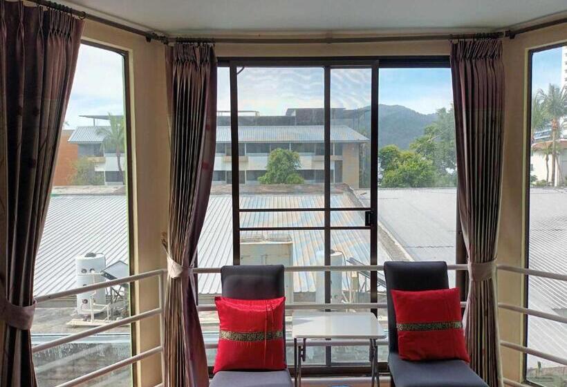 디럭스 룸, Patong Rose Guest House 50m To Beach