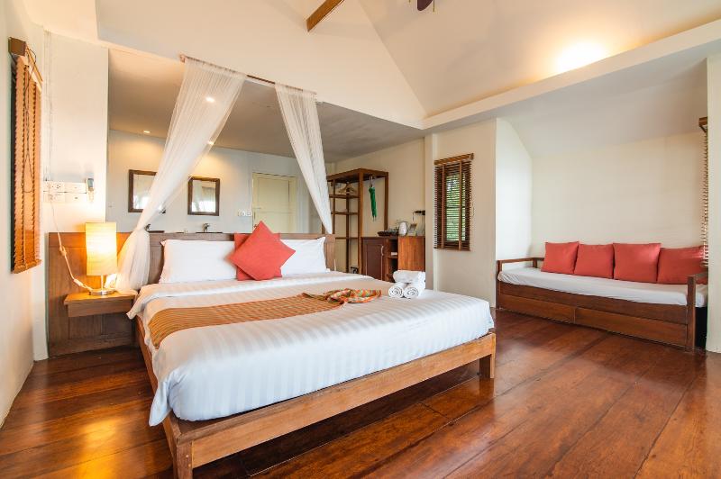 바다 전망 스탠다드 방갈로, Pawapi Beach Resort Koh Mook