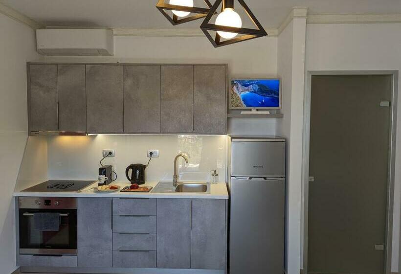 带1个卧室的带海景的公寓, Natura Luxury Suites Parga
