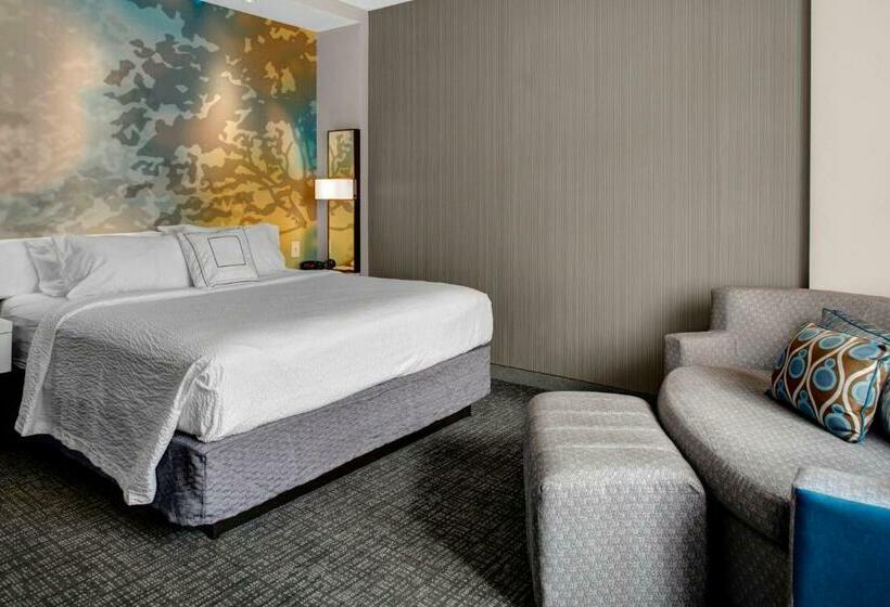 חדר סטנדרט עם מיטת קינג, Courtyard By Marriott Carrollton