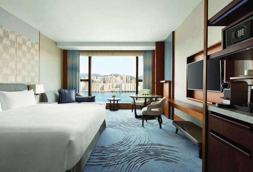 اتاق لوکس با چشم‌انداز دریا, Kerry Hotel, Hong Kong