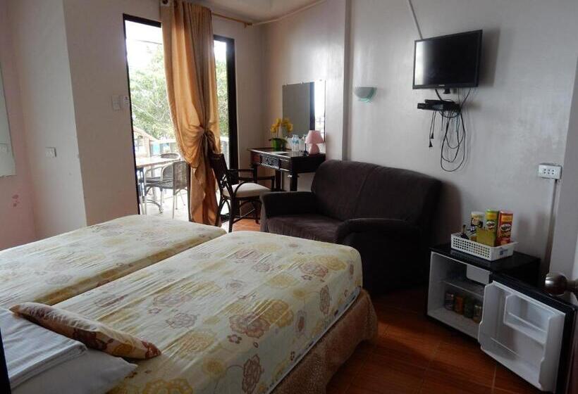 带大床的标准间, Oslob Seafari Resort