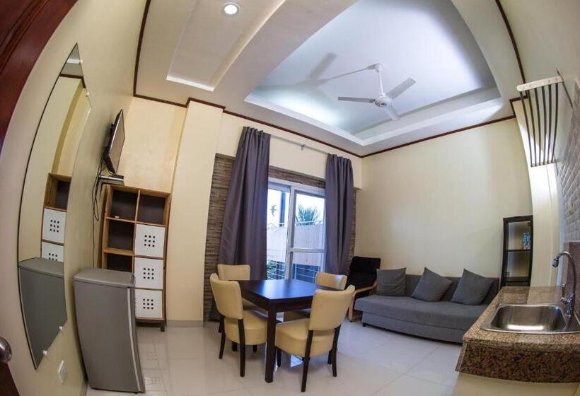 带大床的标准工作室, Oslob Seafari Resort