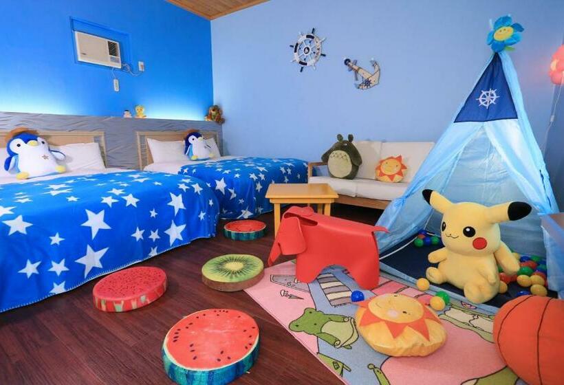اتاق استاندارد چهار تخته, Zhen Shan Zhuang B&b