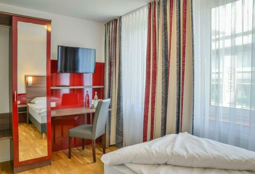اتاق استاندارد یک نفره, City Hotel Wetzlar