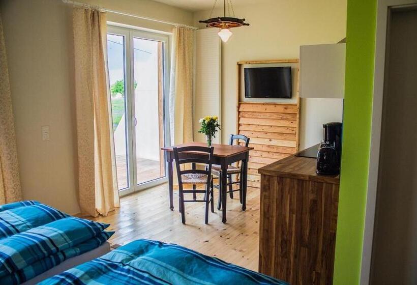 Апартаменты 1 Спальня с Террасой, Halbinsel Resort Peenemünde