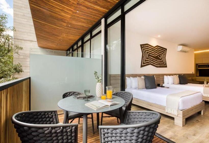 バルコニー付きスタンダードステューディオ, Utopic Palacio Polanco By Uliv