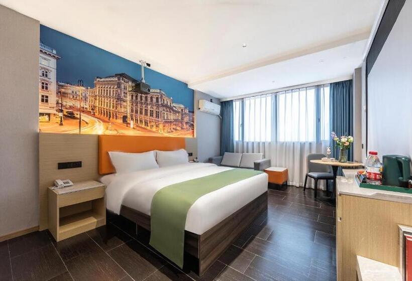 Стандартный Номер Кровать Кинг, Jiahua Hotel   Wanzai Ancient City