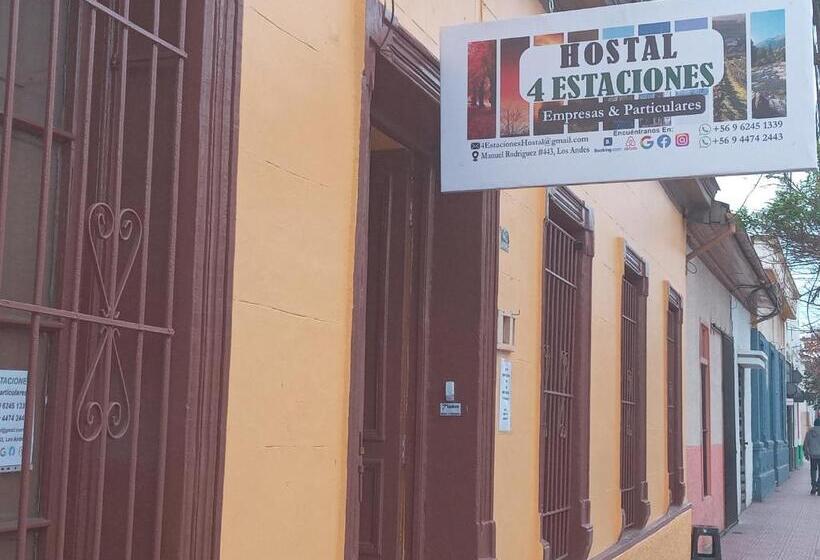 Четырехместный номер эконом класса с общей ванной комнатой, Hostal 4 Estaciones