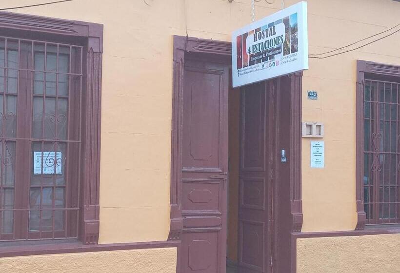 Четырехместный номер эконом класса с общей ванной комнатой, Hostal 4 Estaciones