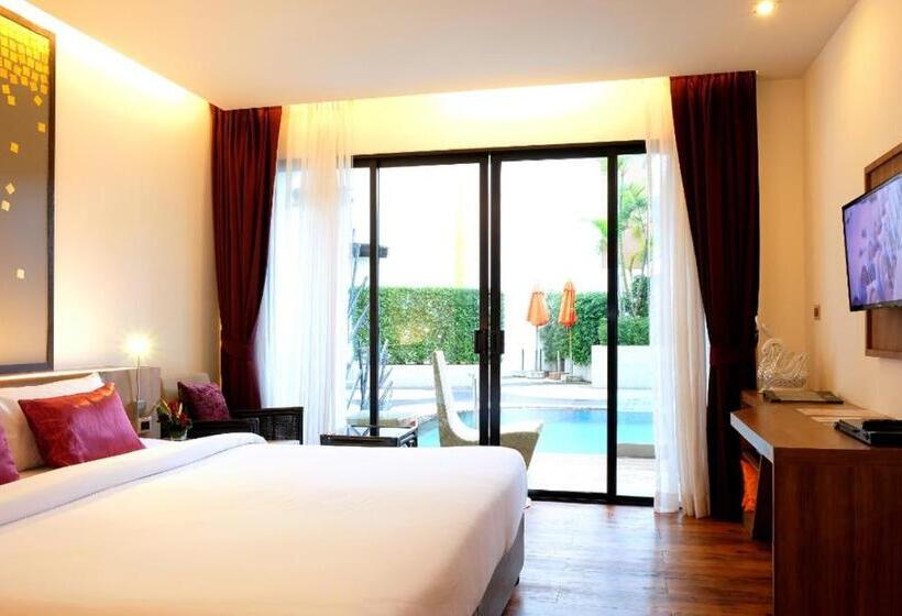 套房带泳池景, The Beach Heights Condotel Kata 500 Meters To Kata Beach