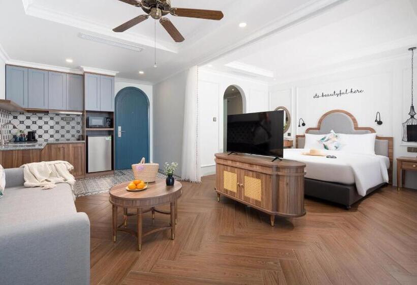 آپارتمان 1 خوابه با چشم‌انداز دریا, Pavillon Boutique Hotel & Apartment Nha Trang