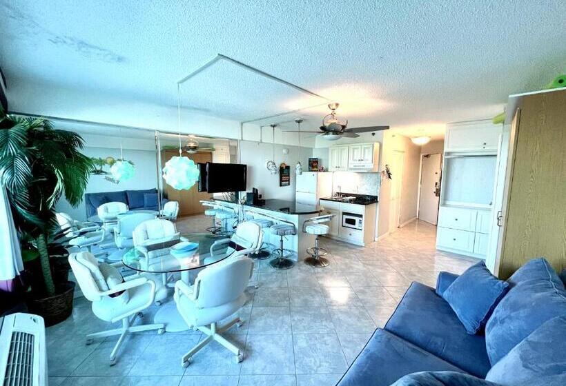 Escritório Estandar Vista Mar, 3rd Floor Balcony Beach View Studio Condo In The Beach Club