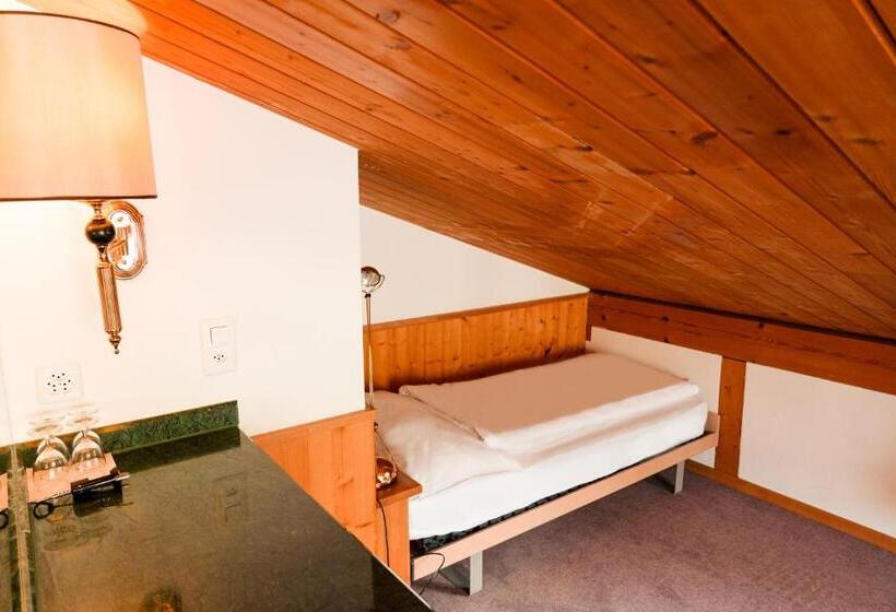 اتاق خانوادگی با چشم‌انداز کوه, Hillsite Smart Hotel Flims