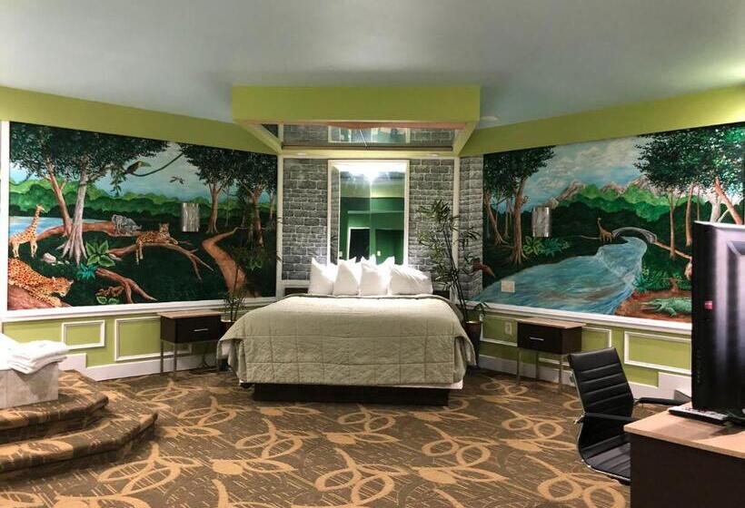 キングサイズベッドのスイートルーム, Inn Of The Dove Cherry Hill  Philadelphia