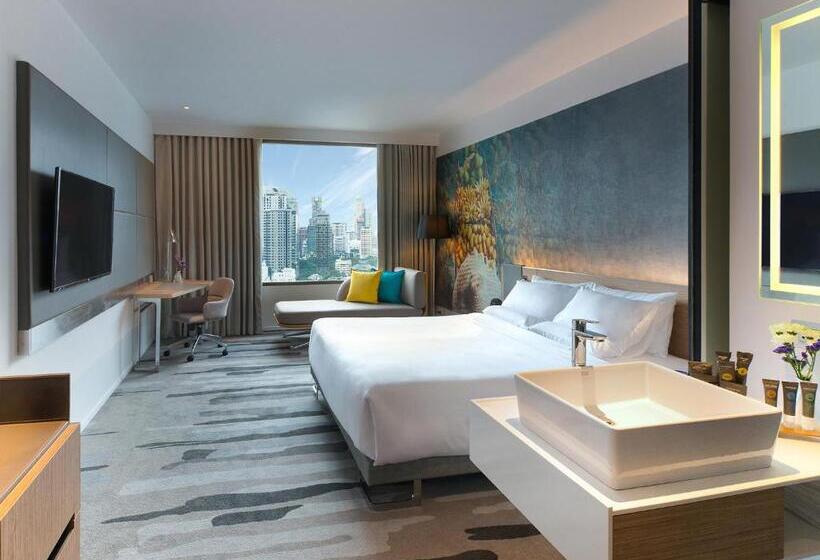 Quarto Deluxe Cama King, Novotel Bangkok Sukhumvit 4