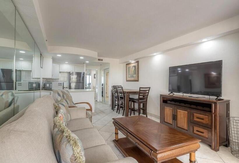 海の見える１ベッドルームアパートメント, Dbr Direct Oceanfront Condo, Daytona Beach, Sleeps 4