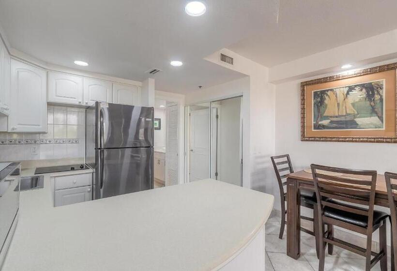 海の見える１ベッドルームアパートメント, Dbr Direct Oceanfront Condo, Daytona Beach, Sleeps 4