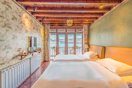 Номер Стандарт с Балконом, Lugu Lake In Love Inn Hostel