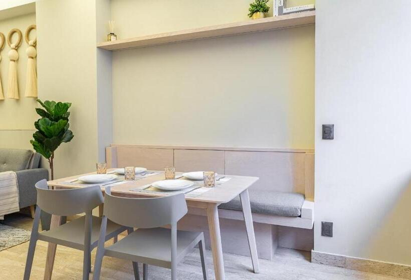 침실 1개 발코니 아파트, Homero 1410 By Royal Home Polanco