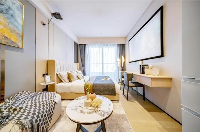 اتاق لوکس, Raffles Executive Apartment   Guangzhou Huijin International Finance Center, Keyun Road Metro Statio