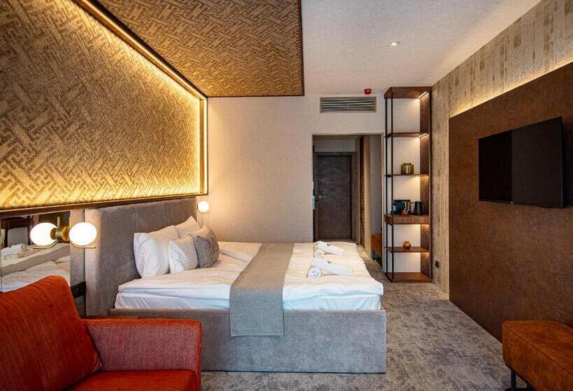 Стандартный Номер Кровать Кинг, Bordűr Wellness Hotel Superior és Szőnyegmúzeum