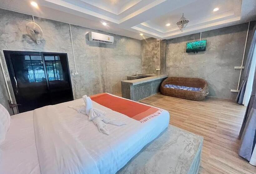 オーシャンビューデラックスルームバルコニー付き, Seaview Hopper Phuket House