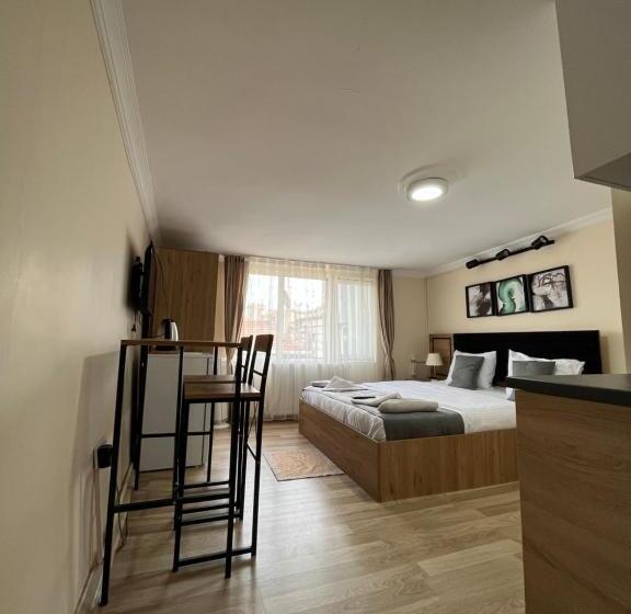 اتاق استاندارد, 9 ) Taksim’de şık Tasarım Otel Odası