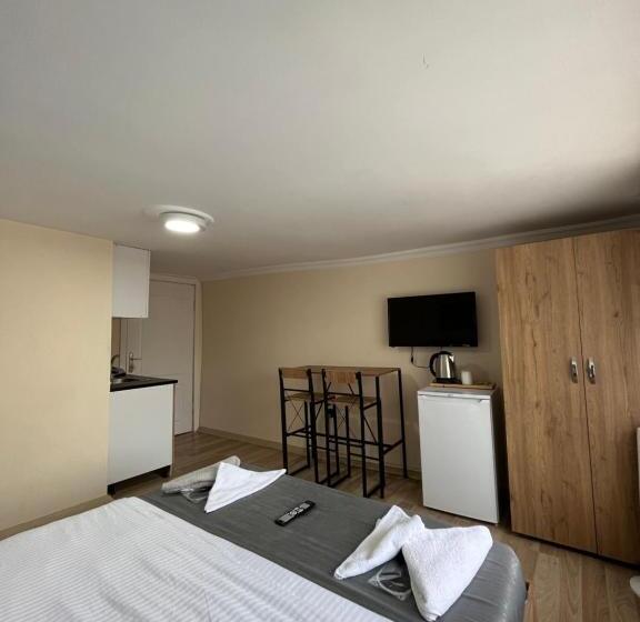 اتاق استاندارد, 9 ) Taksim’de şık Tasarım Otel Odası