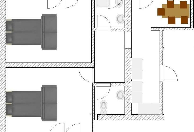 Апартаменты 1 Спальня, Gästehaus Maria