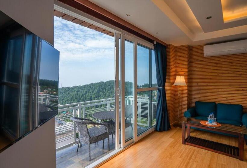 스탠다드 룸 킹사이즈 침대, Alt Life Luxe   Uppper Bhagsu Mcleodganj