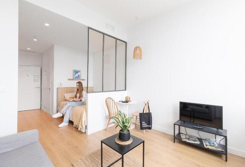 Апартаменты 1 Спальня с Видом, The Babel Community Hôtel   Grenoble Bastille