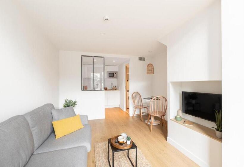 带1个卧室的豪华公寓, The Babel Community Hôtel   Grenoble Bastille
